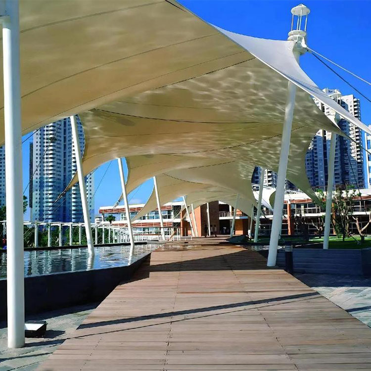 汉寿县膜结构景观棚