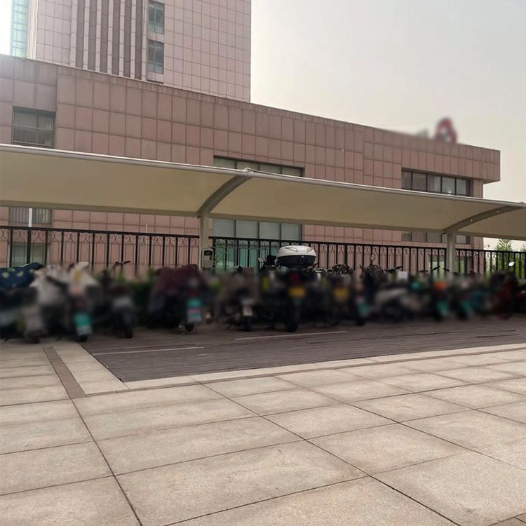 汉寿县膜结构电动车棚