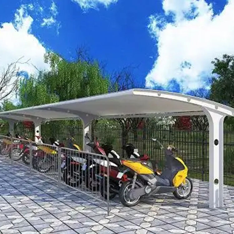 汉寿县膜结构电动车棚